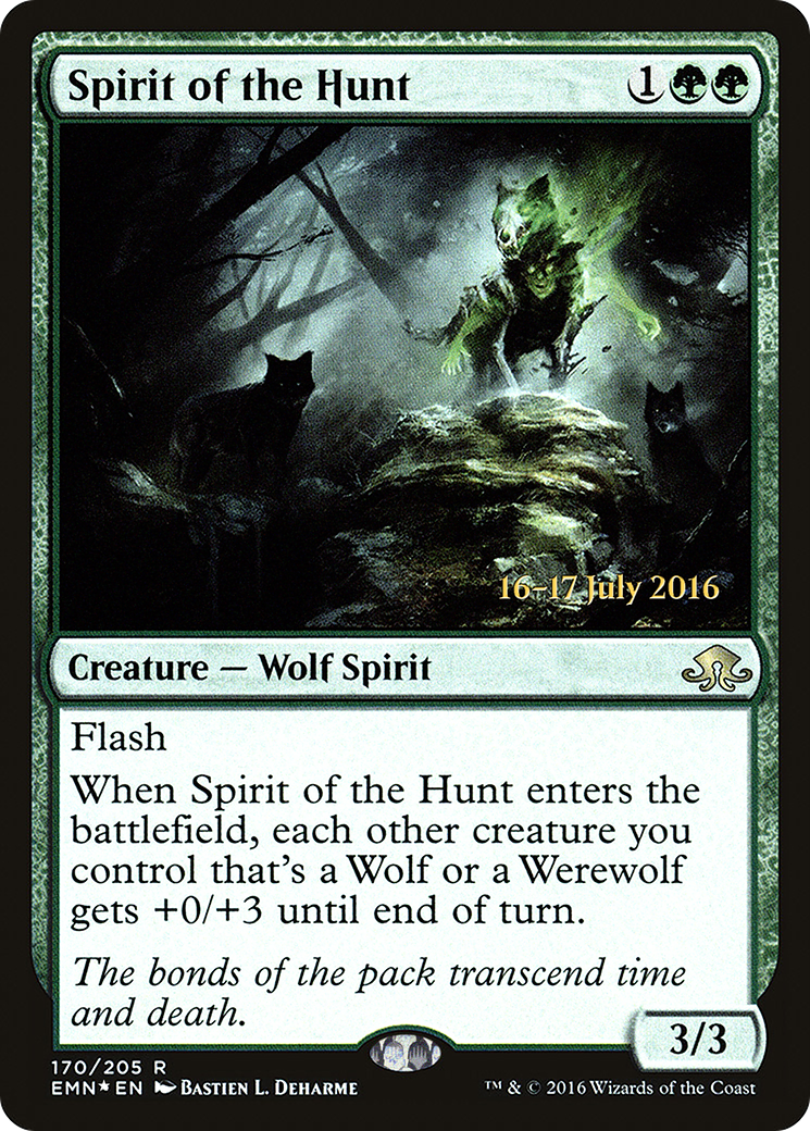Spirit of the Hunt [Eldritch Moon Prerelease Promos]-1