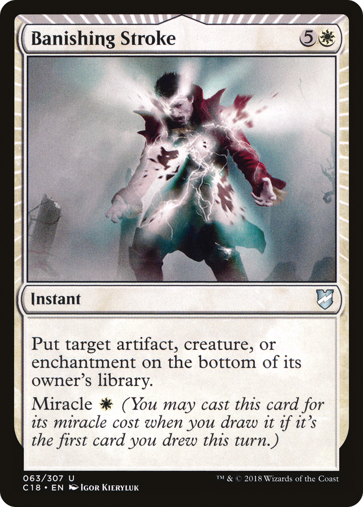 Banishing Stroke [Commander 2018]-1