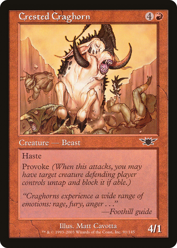 Crested Craghorn [Legions]-1