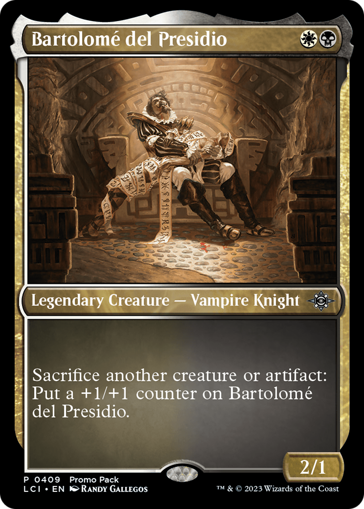 Bartolome del Presidio (Promo Pack) [The Lost Caverns of Ixalan Promos]-1