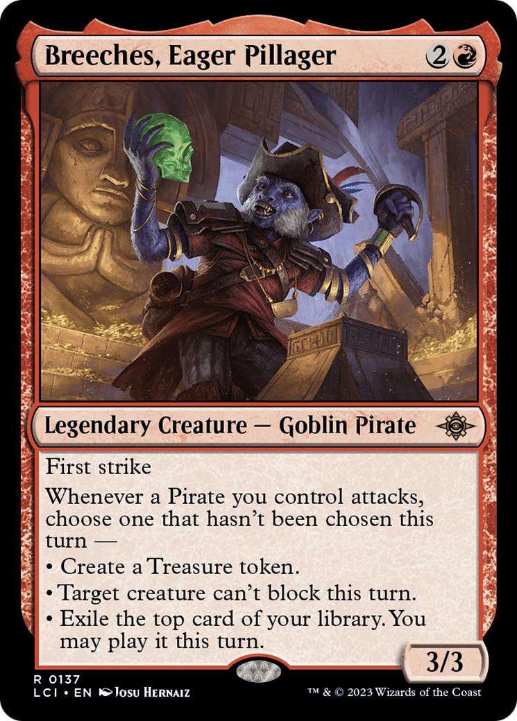 Breeches, Eager Pillager [The Lost Caverns of Ixalan]-1