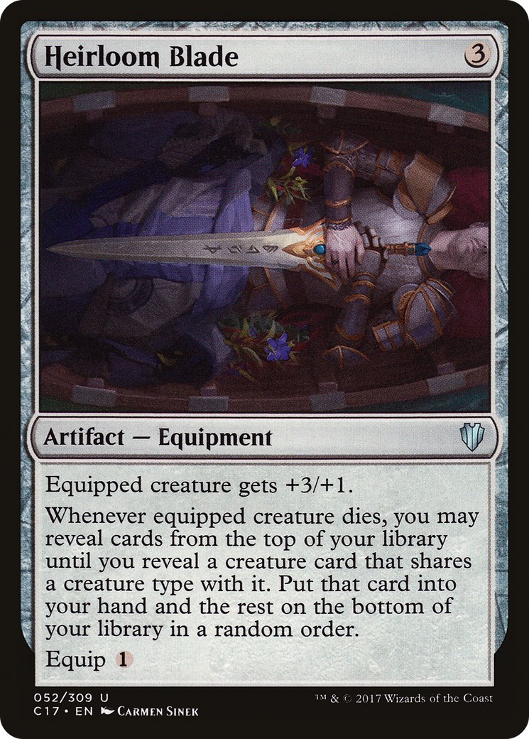 Heirloom Blade [Commander 2017]-1