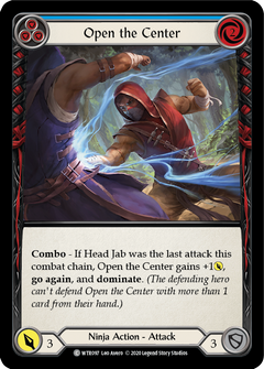 Open the Center (Blue) [U-WTR097] (Welcome to Rathe Unlimited)  Unlimited Rainbow Foil-2