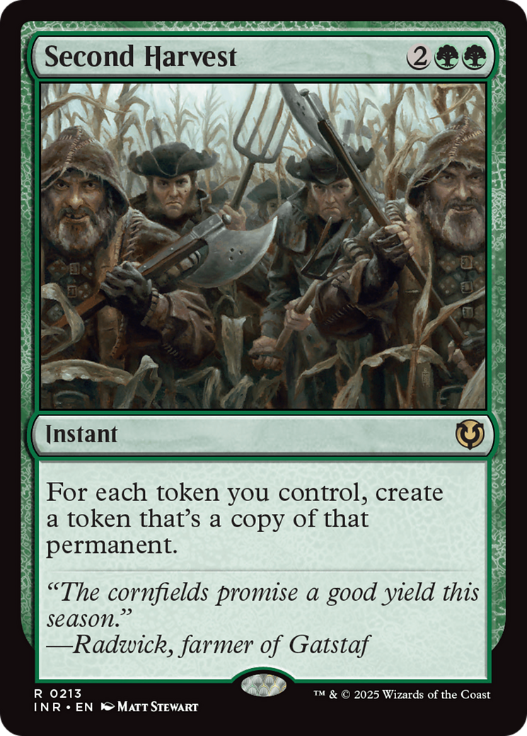Second Harvest [Innistrad Remastered]-1
