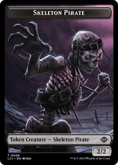 Gnome // Skeleton Pirate Double-Sided Token [The Lost Caverns of Ixalan Tokens]-2