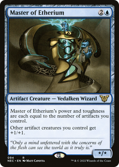 Master of Etherium [Kamigawa: Neon Dynasty Commander]-1