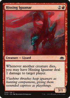 Hissing Iguanar [Planechase Anthology]-1