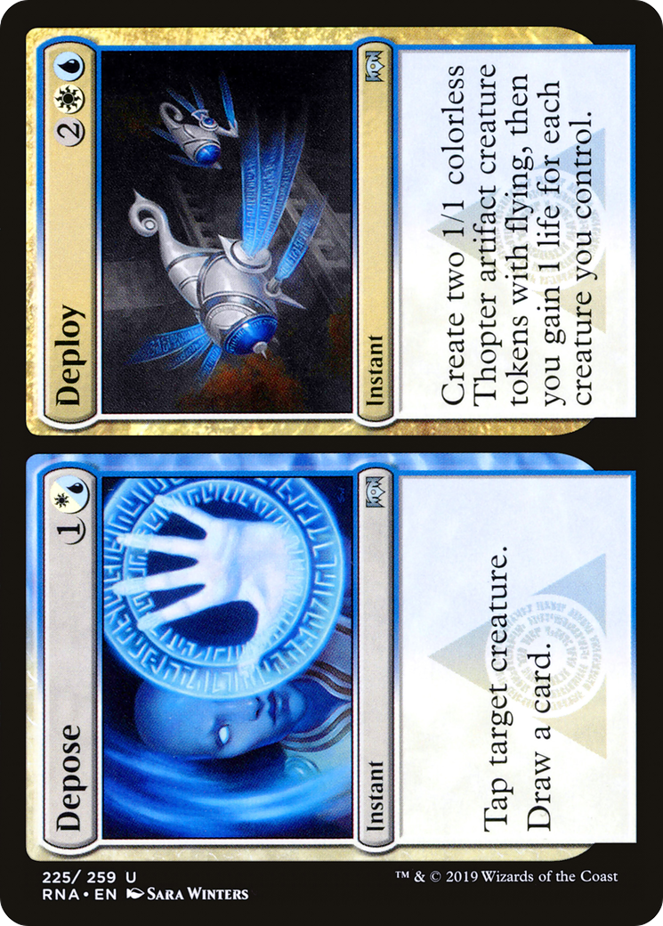 Depose // Deploy [Ravnica Allegiance]-1