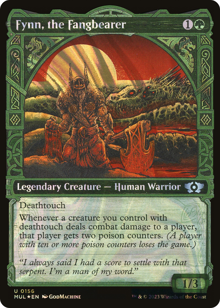Fynn, the Fangbearer (Halo Foil) [Multiverse Legends]-1