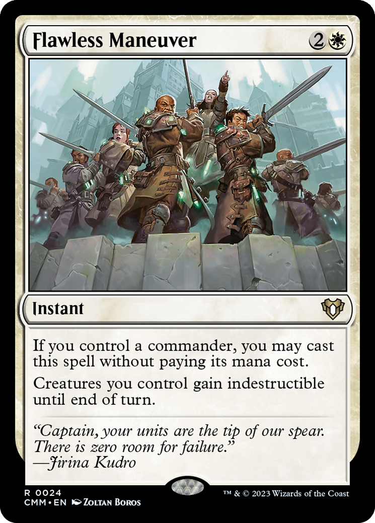 Flawless Maneuver [Commander Masters]-1