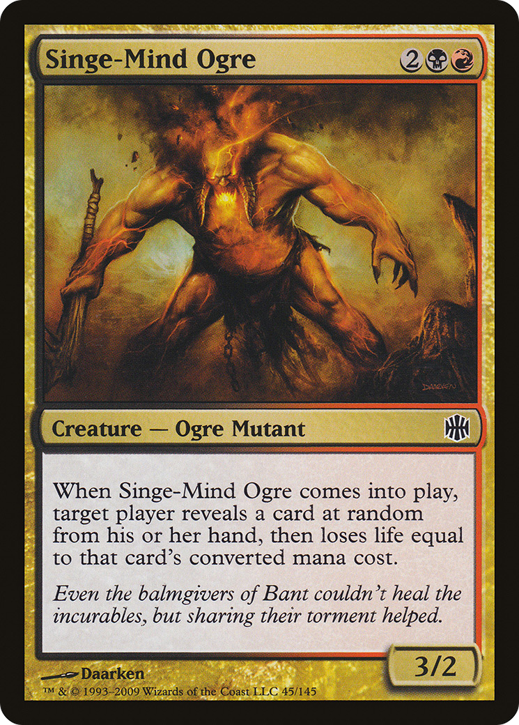 Singe-Mind Ogre [Alara Reborn]-1
