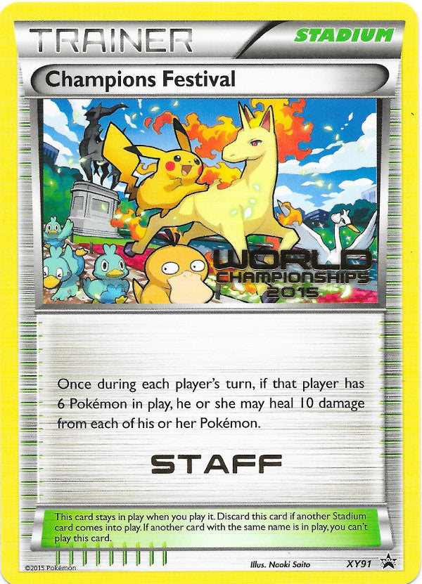 Champions Festival (XY91) (2015 Quarter Finalist) [XY: Black Star Promos]-1