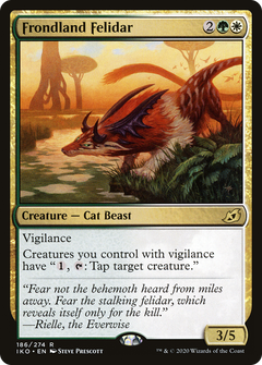Frondland Felidar [Ikoria: Lair of Behemoths]-1