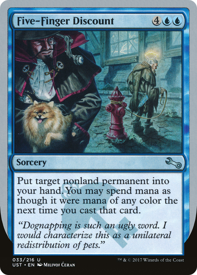 Five-Finger Discount [Unstable]-1