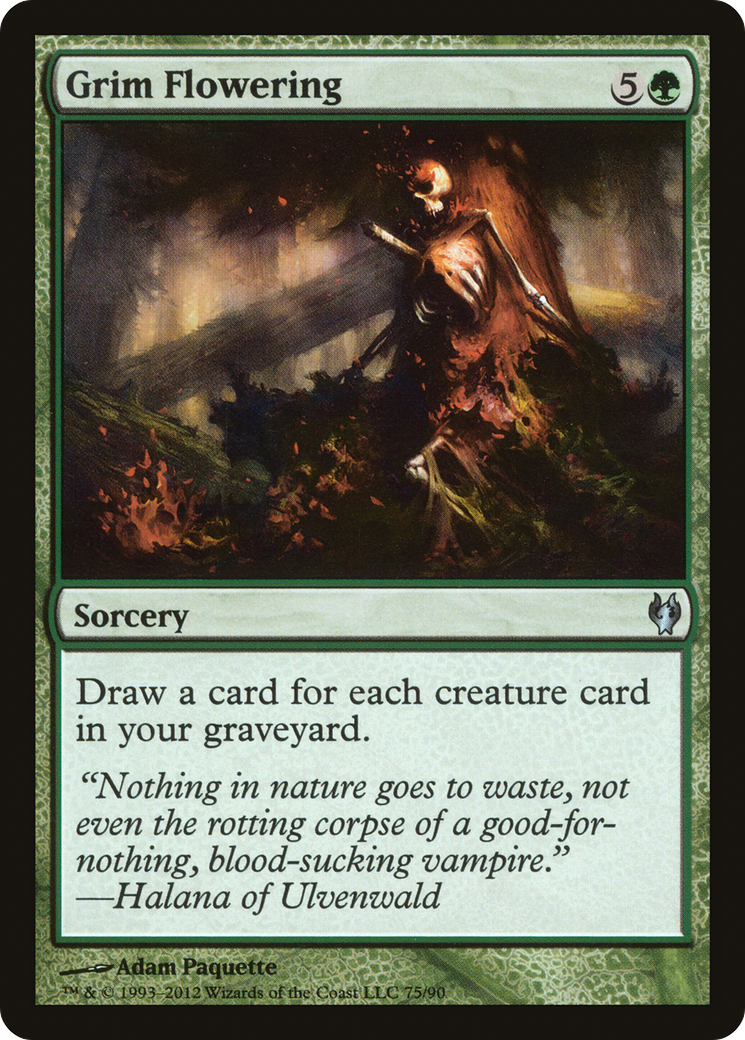 Grim Flowering [Duel Decks: Izzet vs. Golgari]-1
