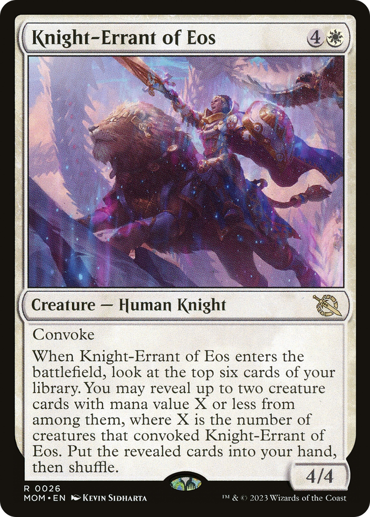 Knight-Errant of Eos [March of the Machine]-1