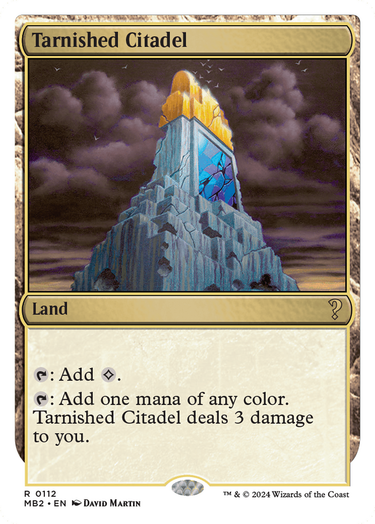 Tarnished Citadel (White Border) [Mystery Booster 2]-1