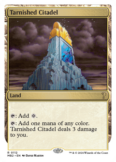 Tarnished Citadel (White Border) [Mystery Booster 2]-1