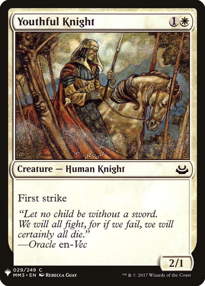 Youthful Knight [Mystery Booster]-1