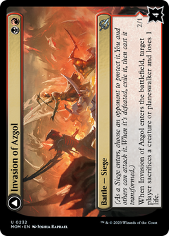 Invasion of Azgol // Ashen Reaper [March of the Machine]-1