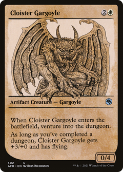 Cloister Gargoyle (Showcase) [Dungeons & Dragons: Adventures in the Forgotten Realms]-1