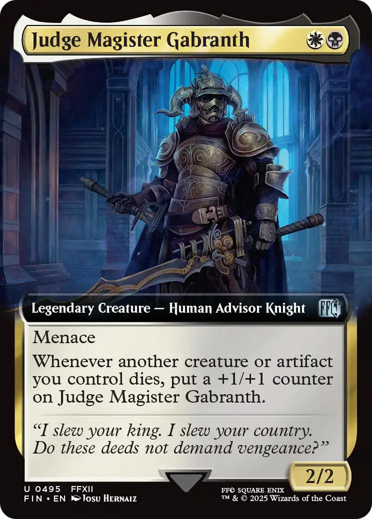 Judge Magister Gabranth (Extended Art) [FINAL FANTASY]-1