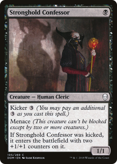Stronghold Confessor [Dominaria]-1