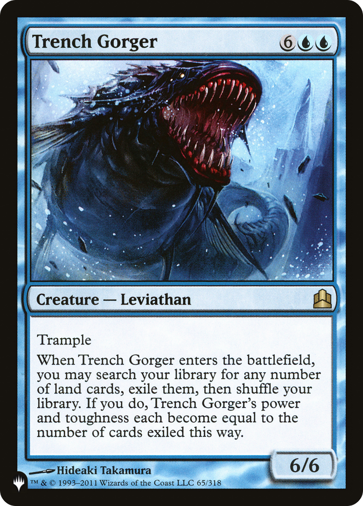 Trench Gorger (LIST-65/318) - The List-1