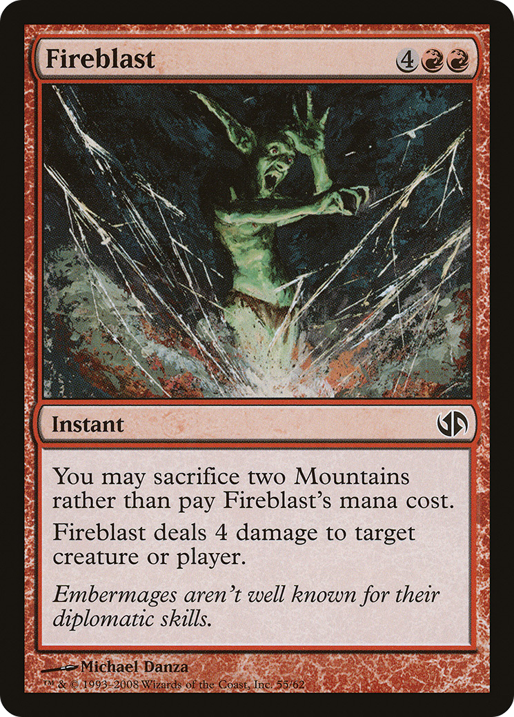 Fireblast [Duel Decks: Jace vs. Chandra]-1