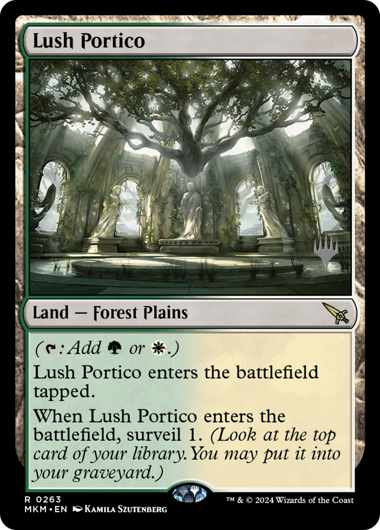 Lush Portico (Promo Pack) [Murders at Karlov Manor Promos]-1