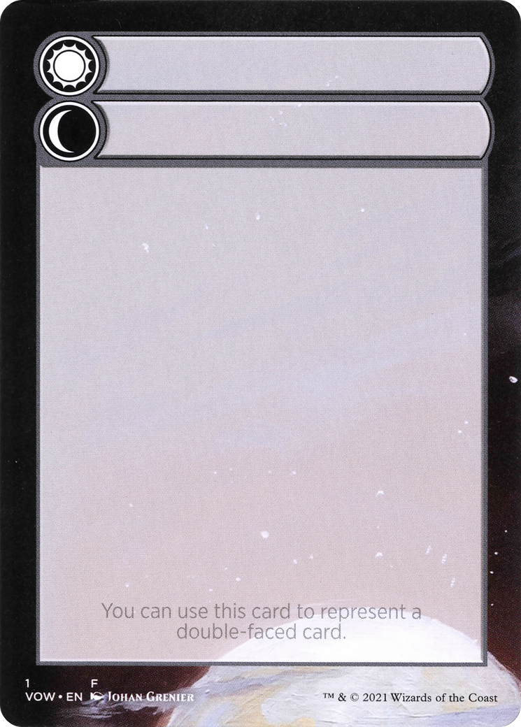 Double-Faced Substitute Card (SVOW-001) - Innistrad: Crimson Vow Substitute Cards (Borderless)-1