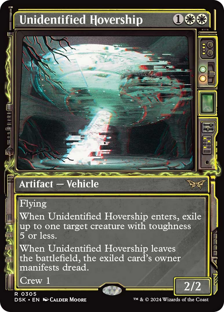 Unidentified Hovership (Showcase) [Duskmourn: House of Horror]-1