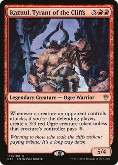 Kazuul, Tyrant of the Cliffs [Commander 2016]-1
