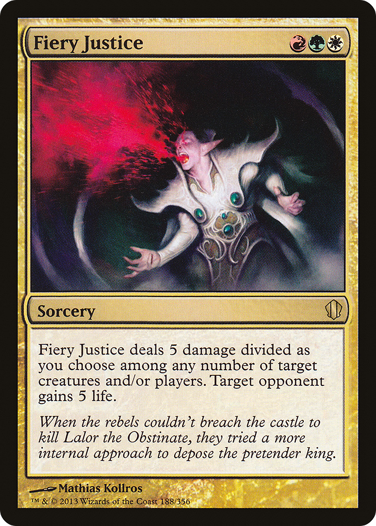 Fiery Justice [Commander 2013]-1