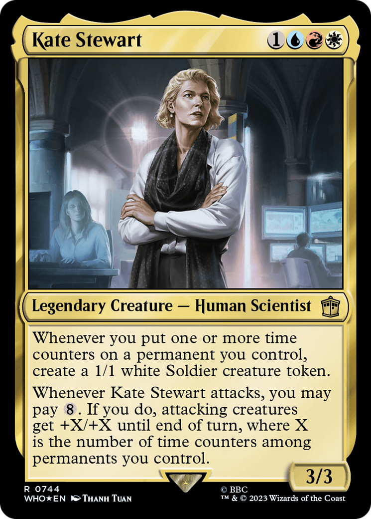 Kate Stewart (Surge Foil) [Doctor Who]-1