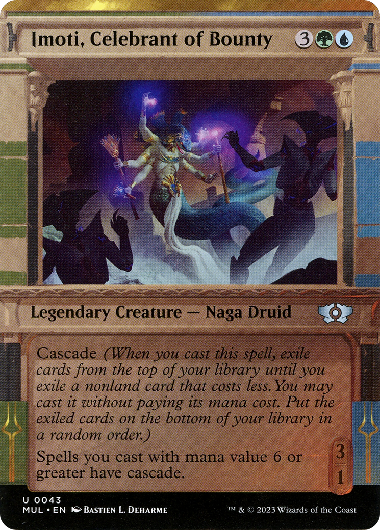 Imoti, Celebrant of Bounty [Multiverse Legends]-1
