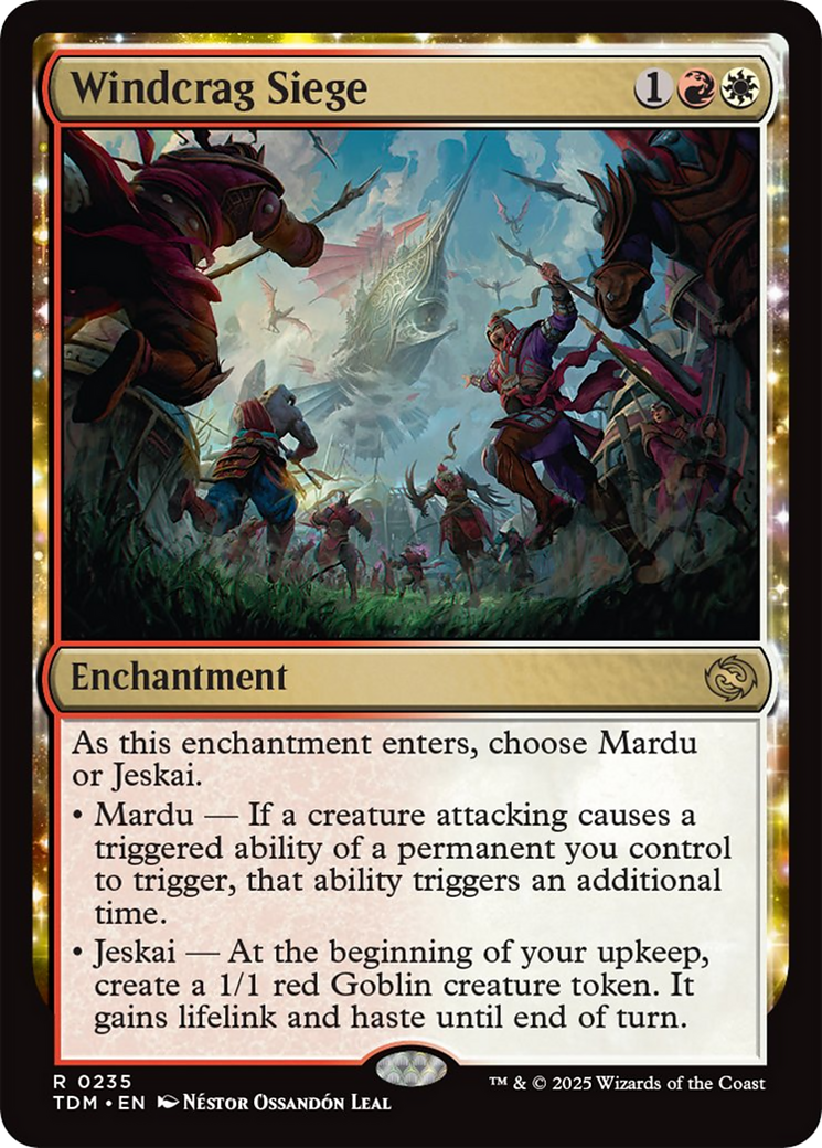 Windcrag Siege [Tarkir: Dragonstorm]-1