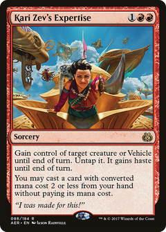 Kari Zev's Expertise [Aether Revolt]-1