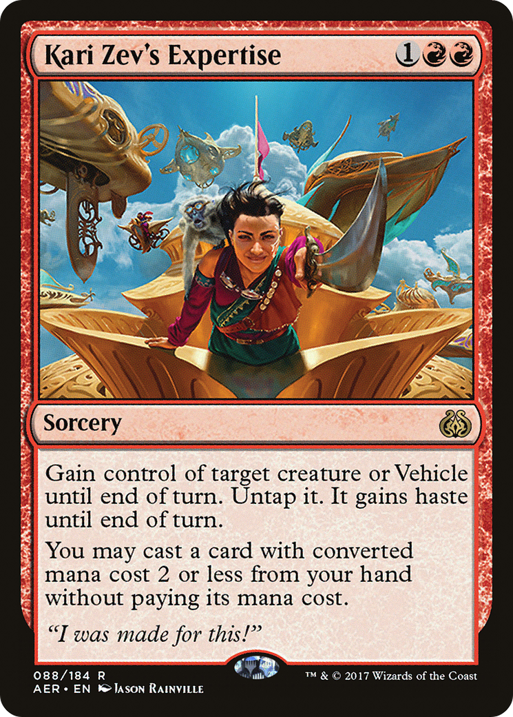 Kari Zev's Expertise [Aether Revolt]-1