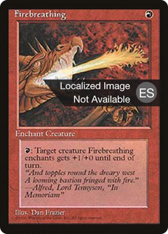 Firebreathing [Fourth Edition Foreign Black Border]-1