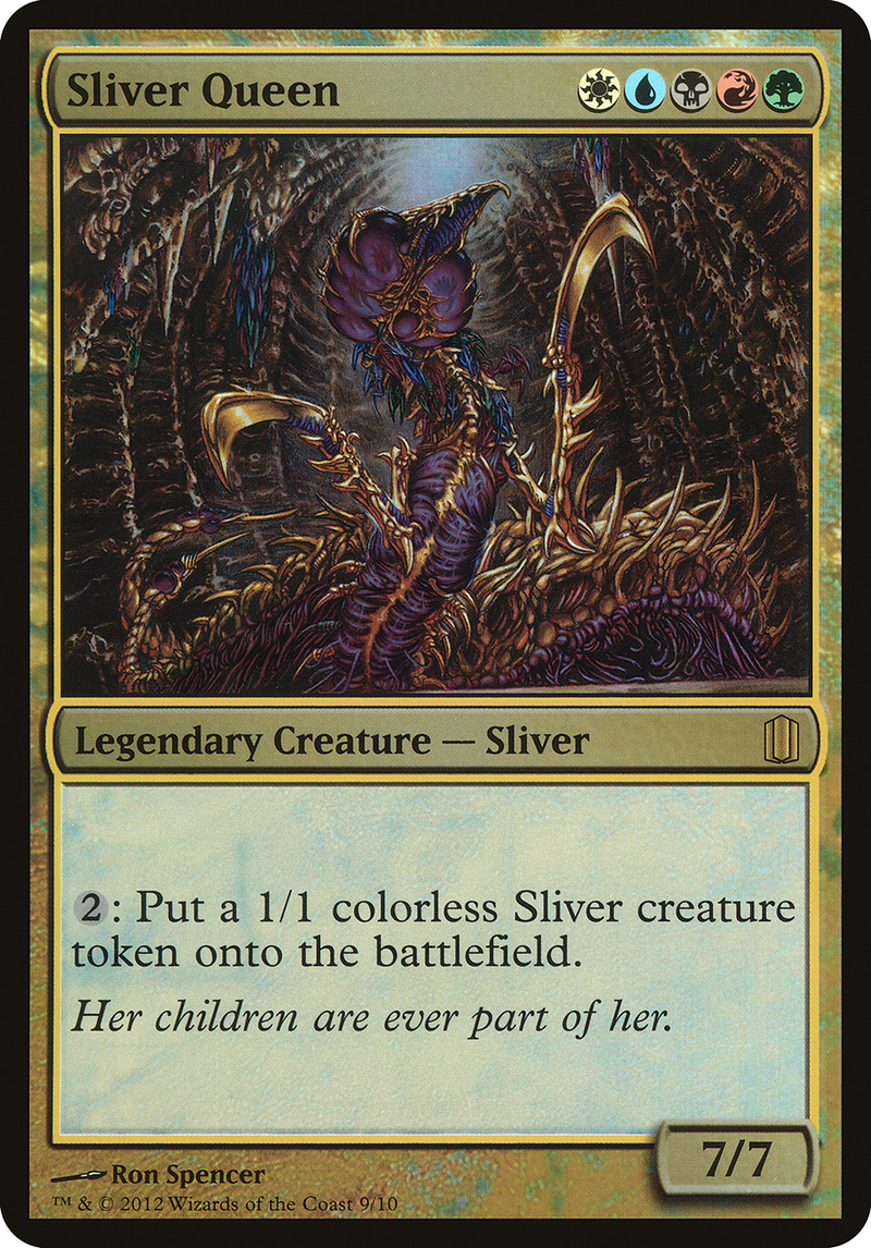 Sliver Queen (Oversized) [Commander's Arsenal Oversized]-1
