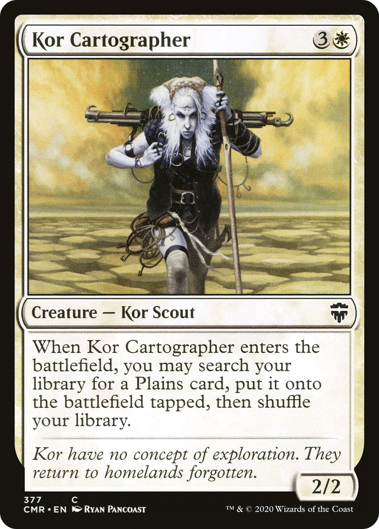 Kor Cartographer (377) [Commander Legends]-1