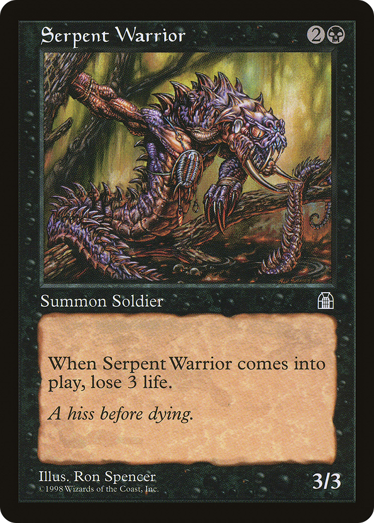 Serpent Warrior [Stronghold]-1