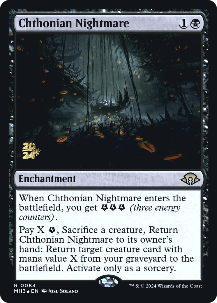 Chthonian Nightmare [Modern Horizons 3 Prerelease Promos]-1