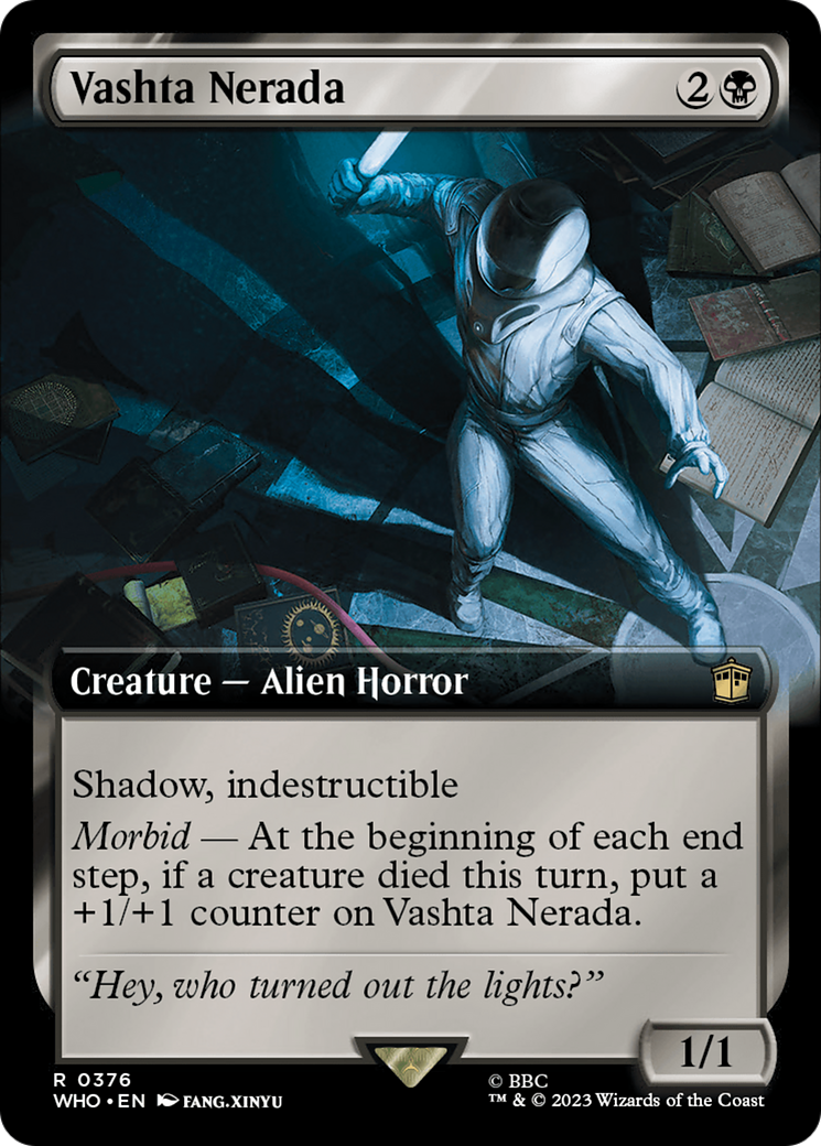 Vashta Nerada (Extended Art) (WHO-376) - Doctor Who: (Extended Art) Foil-1