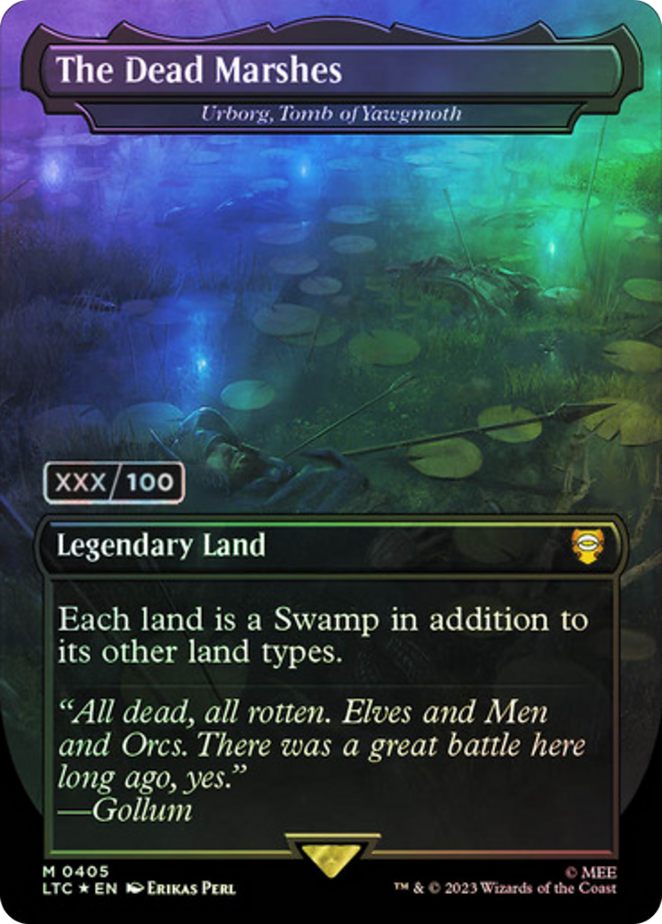 The Dead Marshes - Urborg, Tomb of Yawgmoth (Serialized) [The Lord of the Rings: Tales of Middle-Earth Commander]-1