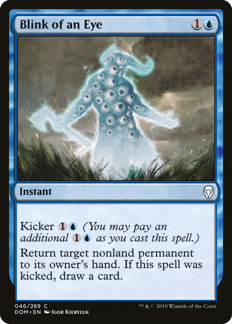 Blink of an Eye [Dominaria]-1