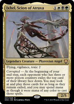 Ixhel, Scion of Atraxa [Phyrexia: All Will Be One Commander]-1