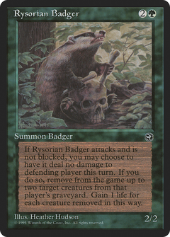 Rysorian Badger [Homelands]-1