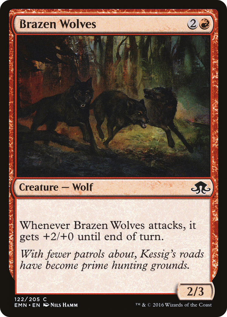 Brazen Wolves [Eldritch Moon]-1
